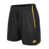 Zina Crudo M 835E-46828 match shorts black-yellow
