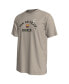 ფოტო #2 პროდუქტის Men's Tan Barcelona Verbiage T-shirt