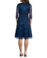 Фото #2 товара Women's Mademoiselle Lace Cocktail Dress with Sleeves