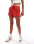 Фото #4 товара Pull&Bear – Jersey-Laufshorts in Rot