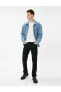 Фото #11 товара Брюки джинсовые прямого кроя Straight Fit, бренд Koton