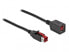 Фото #2 товара Удлинитель кабеля Delock 85985 - 1 м - Черный - Цифровой, Экранированный 1 м