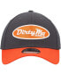 Фото #3 товара Men's Graphite Dirty Mo Media 39THIRTY Flex Hat