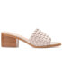 Фото #2 товара Women's Fylicia Woven Block Heel Slide Sandals