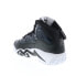 Фото #6 товара Fila MB Night Walk 1BM01747-013 Mens Black Leather Lifestyle Sneakers Shoes