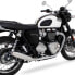 Фото #1 товара REMUS Tapered Left Stainless Steel Bonneville T120/Black 16 Slip On Muffler