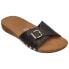 ფოტო #1 პროდუქტის FITFLOP Iqushion Adjustable Buckle Leather Slides