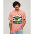 SUPERDRY Neon Travel Graphic Loose short sleeve T-shirt