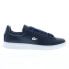 Фото #2 товара Lacoste Carnaby Pro 124 2 SMA Mens Blue Leather Lifestyle Sneakers Shoes