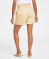 Фото #4 товара Women's Paperbag-Waist Belted Shorts, Created for Macy's