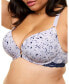 ფოტო #2 პროდუქტის Plus Size Alexis Contour Plunge Bra