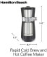 Фото #8 товара Convenient Craft Single-Serve Rapid Cold Brew & Hot Coffee Maker