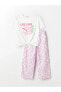 Фото #1 товара Костюм для малышей LC WAIKIKI Детский комплект с футболкой и штанами