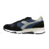 Фото #3 товара Diadora Trident 90 Suede Sw Lace Up Mens Blue Sneakers Casual Shoes 176585-C882