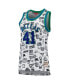 Women's Dirk Nowitzki White Dallas Mavericks 1998 Doodle Swingman Jersey