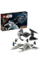 Фото #1 товара Конструктор пластиковый Lego 75348 Звездные войны Мандалорский Fang Fighter против TIE Interceptor™
