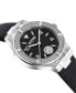 Фото #3 товара Наручные часы Versace Swiss Chronograph Greca White Leather Strap Watch 40mm.