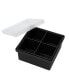 Фото #2 товара 4 Cube Silicone Ice Molds, Set of 2