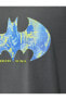 Batman Tişört Lisanslı Oversize Kısa Kollu Bisiklet Yaka Pamuklu