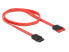 Delock 83954 - 0.6 m - SATA III - SATA 7-pin - SATA 7-pin - Male/Female - Black,Red