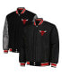 Фото #1 товара Куртка мужская JH Design Chicago Bulls черно-серая объемная