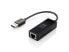 Фото #1 товара LevelOne Gigabit USB Network Adapter - Wired - RJ-45 - USB - 1000 Mbit/s - Black