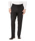 Фото #1 товара Perry Ellis 292481 Men's Big & Tall Portfolio Modern Fit Pant, Black, 34x38
