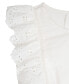 ფოტო #3 პროდუქტის Big Girls Tiered Eyelet Casual Dress