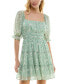 Фото #1 товара Платье Trixxi с флористическим принтом, смокинговым платьем и расклешенной юбкой