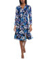 Mikael Aghal Printed Cocktail Dress Women's
