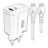 GOMS GOCH2201 Wall Charger With Lightning Cable 20W