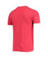 ფოტო #4 პროდუქტის Men's Shohei Ohtani & Mike Trout Heathered Red Los Angeles Angels MLB Jam Player Tri-Blend T-shirt