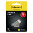 Фото #8 товара Intenso cMobile Line - 16 GB - USB Type-A / USB Type-C - 3.2 Gen 1 (3.1 Gen 1) - 70 MB/s - Swivel - Silver