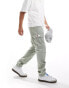 Фото #1 товара Tommy Jeans Ethan cargo trousers in grey