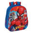 Фото #1 товара Школьный рюкзак 3D Spider-Man Красный Тёмно Синий 27 x 33 x 10 cm