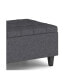 Harrison Small Coffee Table Storage Ottoman