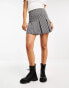 Фото #2 товара ASOS DESIGN pleated twill mini skirt in stone