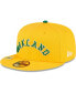 Фото #2 товара Men's Gold Oakland Athletics City Flag 59FIFTY Fitted Hat