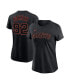 ფოტო #1 პროდუქტის Women's Alyssa Nakken Black San Francisco Giants Name and Number T-shirt