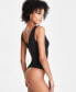 Women's V-Neck Compression Bodysuit, Created for Macy's