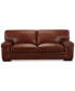 Фото #6 товара Myars 91" Leather Sofa, Created for Macy's