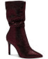 Фото #1 товара Women's Raquell Rhinestone Slouch Dress Boots