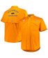 ფოტო #1 პროდუქტის Men's Tennessee Orange Tennessee Volunteers Big and Tall Bonehead Logo Button-Up Shirt
