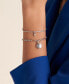 ფოტო #5 პროდუქტის Women's Ever Stacked Silver Tone Multi-Chain Bracelet