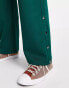 South Beach popper joggers in green