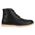 Фото #1 товара Crevo Boardwalk Lace Up Mens Black Casual Boots CV1209-001