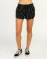 Фото #1 товара RVCA 252719 Women's New Yume Elastic Short Black Stripe Size X-Small