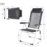 Фото #4 товара Складной стул AKTIVE Алюминиевый Multi-Position 44.5x55x103 см