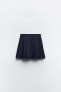 Culottes with pleated detail