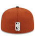 Фото #4 товара Men's Rust, Black Phoenix Suns Two-Tone 59FIFTY Fitted Hat